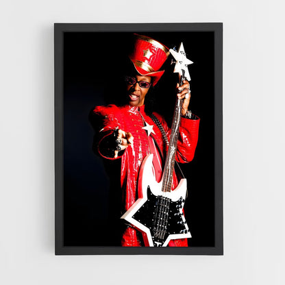 ap-bootsy collins-1 cadre Noir