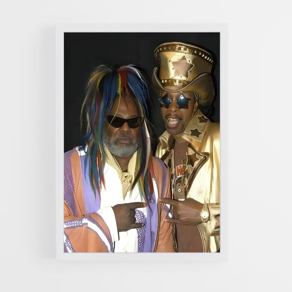 ap-bootsy collins-4 cadre Blanc