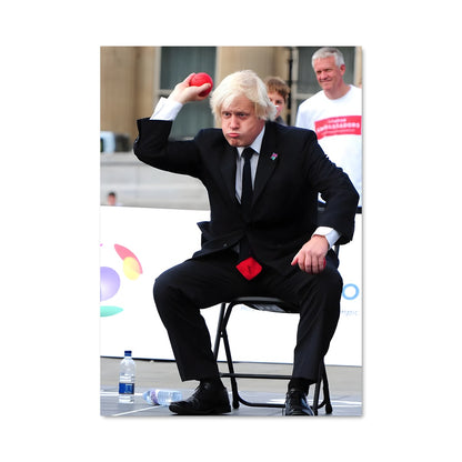 Poster Boris en Olympie