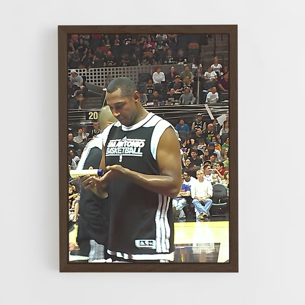 ap-boris diaw-5 cadre Bois foncé