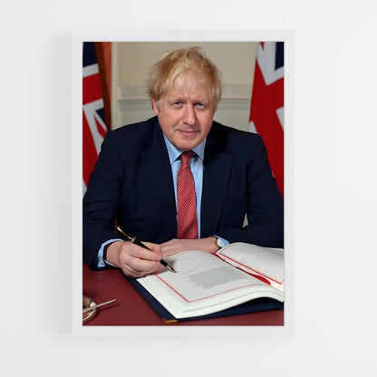 ap-boris johnson-2 cadre Blanc