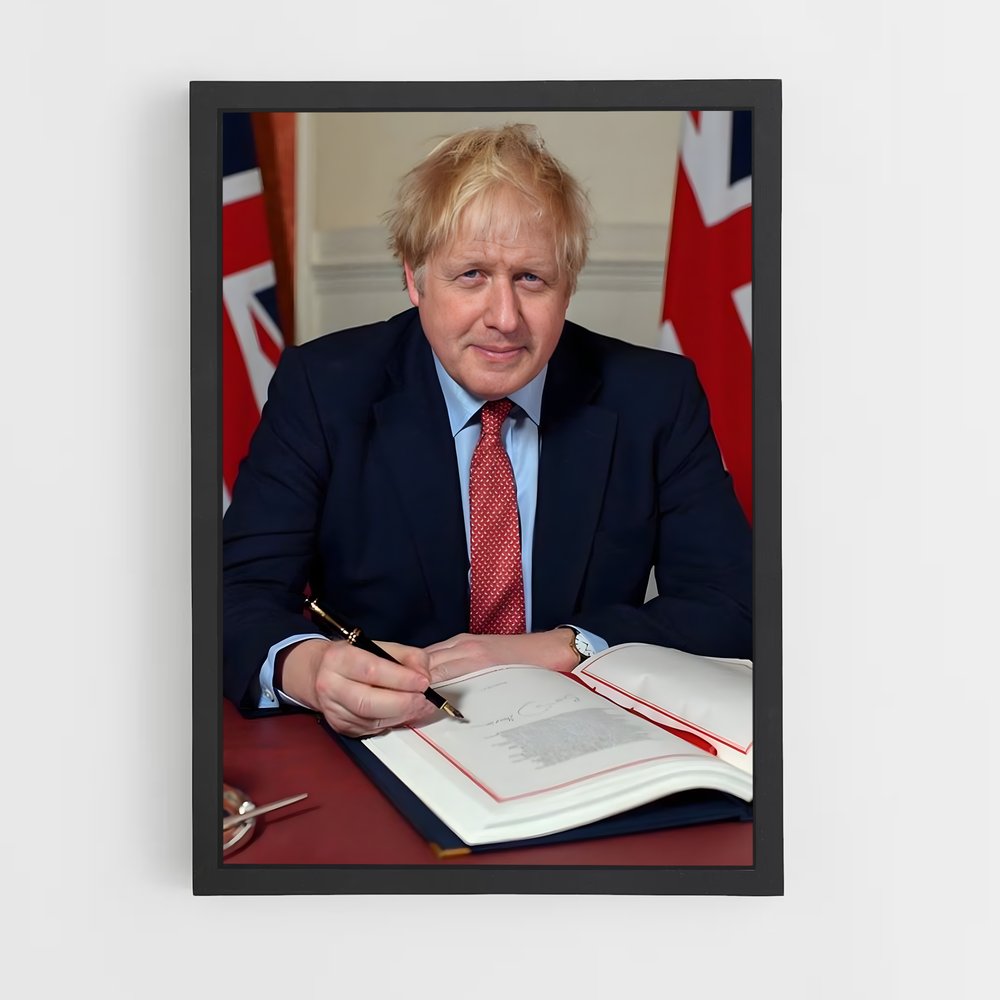 ap-boris johnson-2 cadre Noir