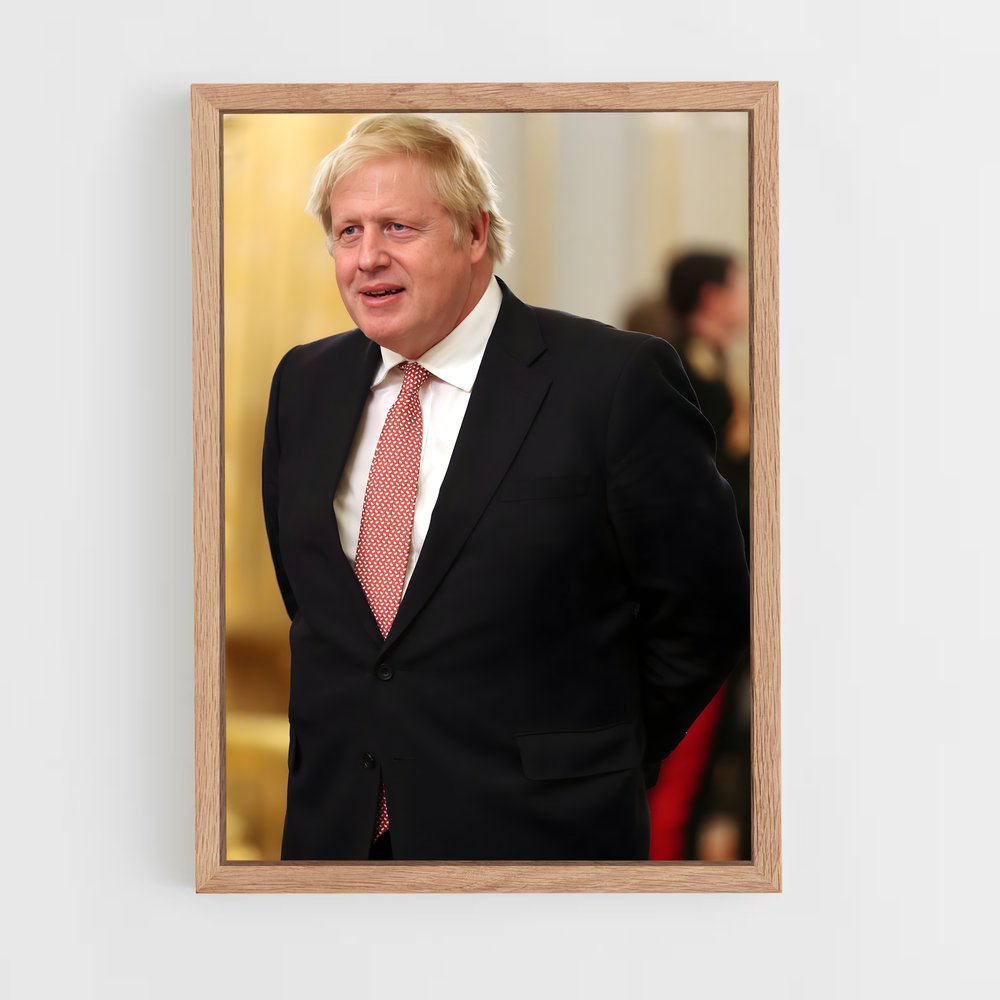 ap-boris johnson-3 cadre Bois clair