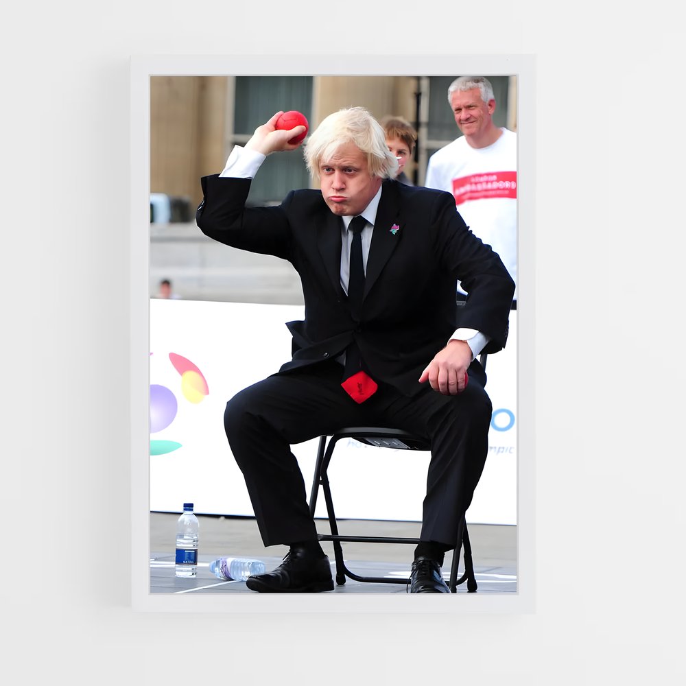 ap-boris johnson-4 cadre Blanc