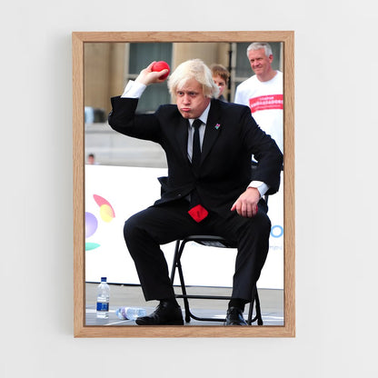 ap-boris johnson-4 cadre Bois clair