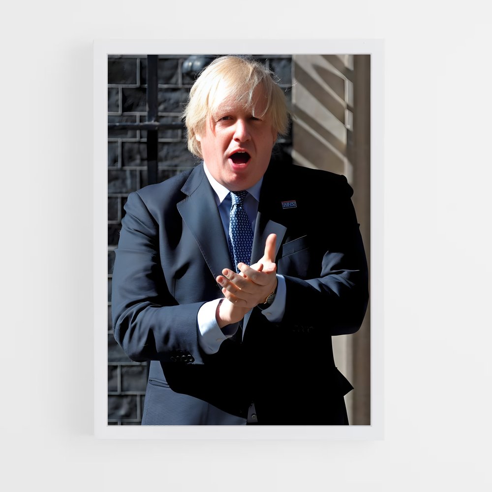 ap-boris johnson-5 cadre Blanc