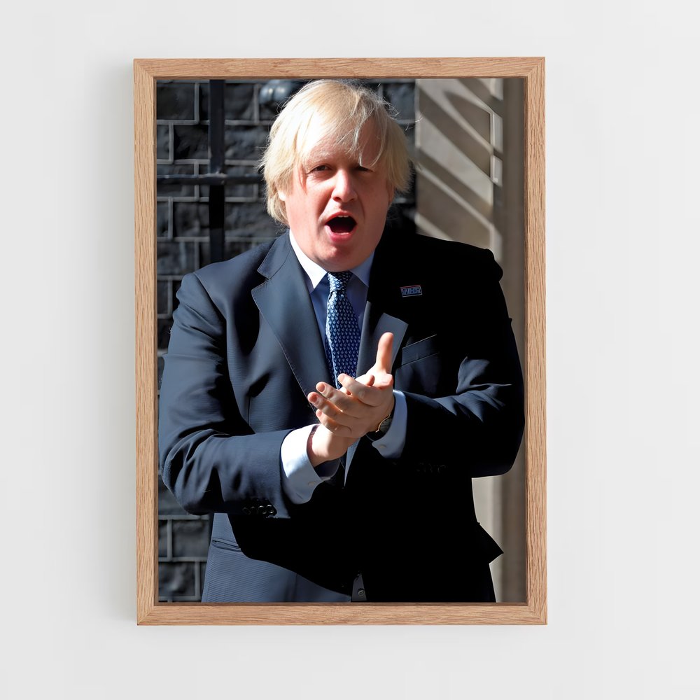 ap-boris johnson-5 cadre Bois clair