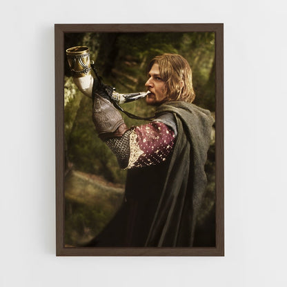 ap-boromir-2 cadre Bois foncé
