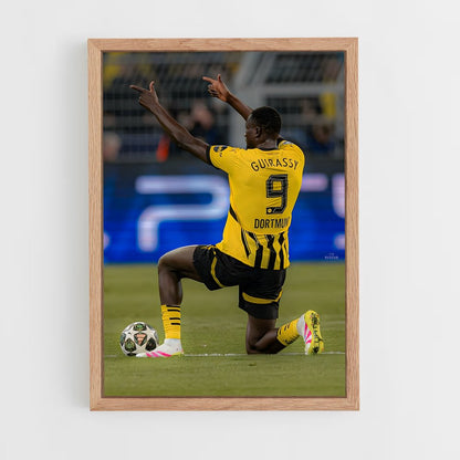 ap-borussia dortmund-5 cadre Bois clair
