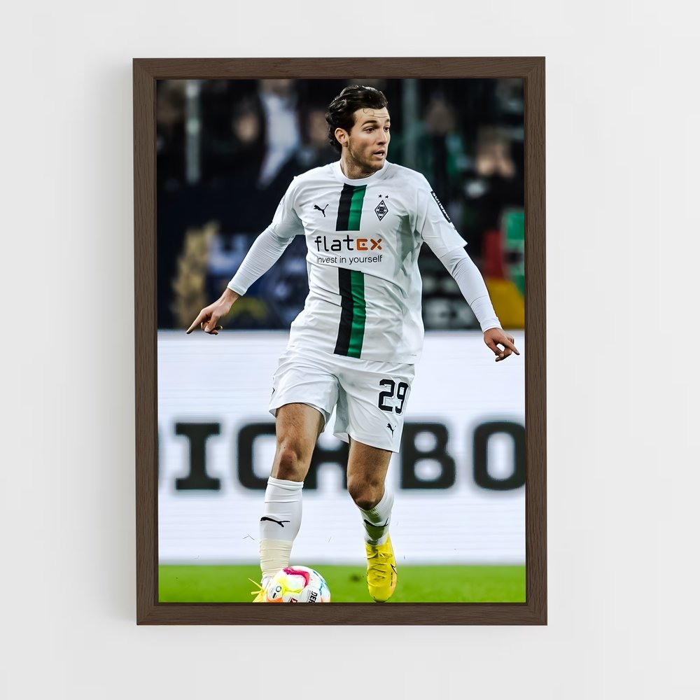 ap-borussia monchengladbach-7 cadre Bois foncé