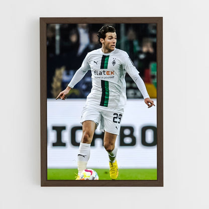 ap-borussia monchengladbach-7 cadre Bois foncé