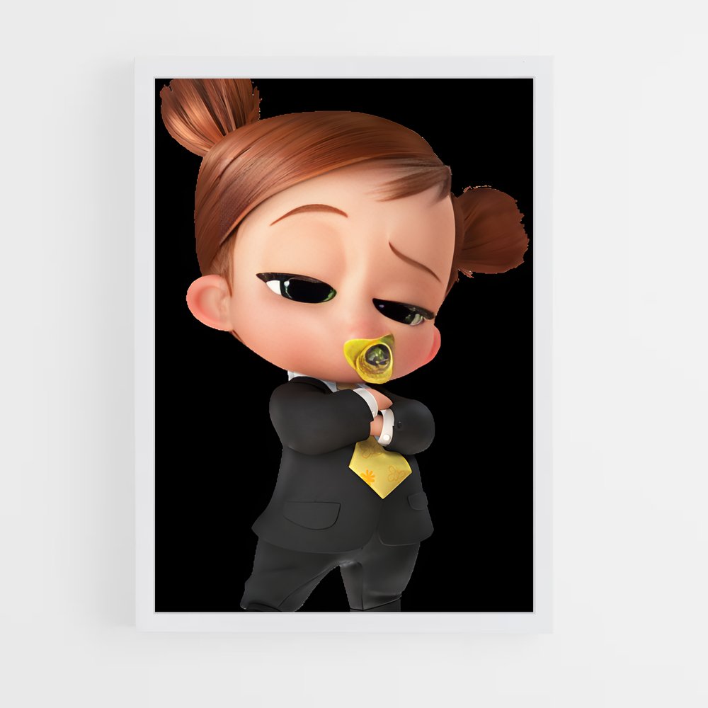 ap-boss baby-1 cadre Blanc