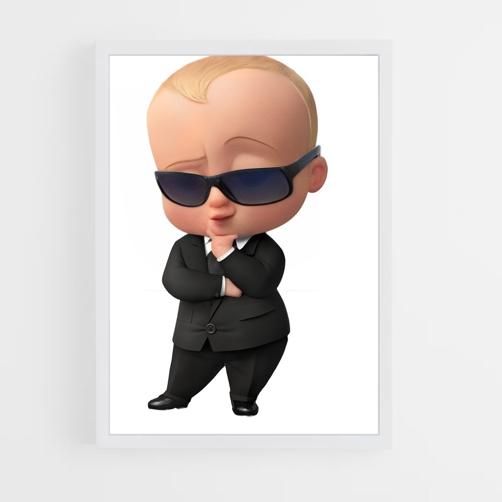 ap-boss baby-2 cadre Blanc