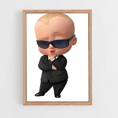 ap-boss baby-2 cadre Bois clair