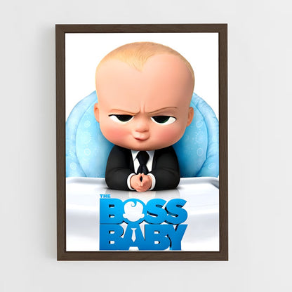 ap-boss baby-3 cadre Bois foncé