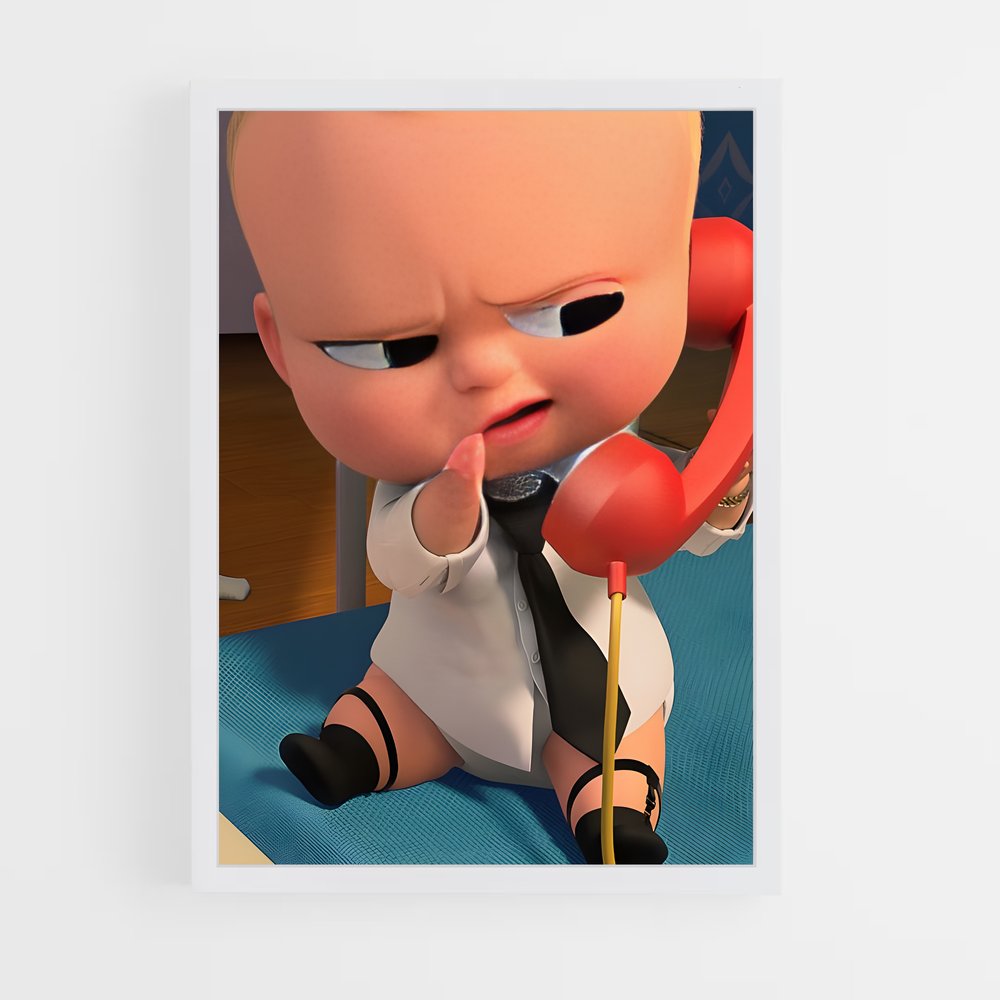 ap-boss baby-4 cadre Blanc