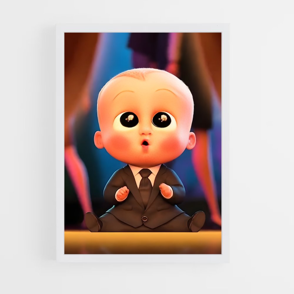 ap-boss baby-5 cadre Blanc