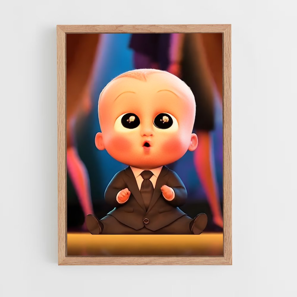 ap-boss baby-5 cadre Bois clair