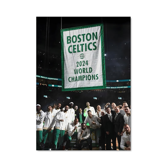 Poster Fierté des Celtics