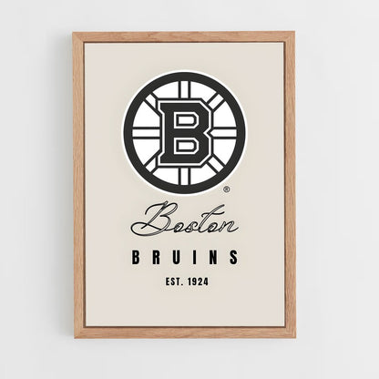 ap-boston bruins-5 cadre Bois clair