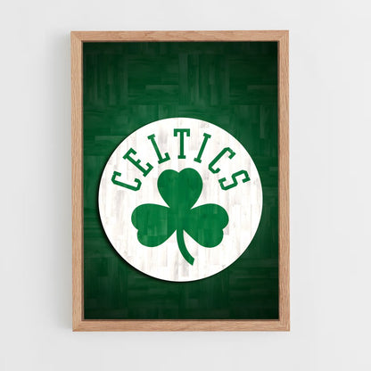 ap-boston celtics-12 cadre Bois clair