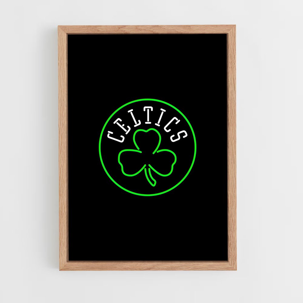 ap-boston celtics-3 cadre Bois clair