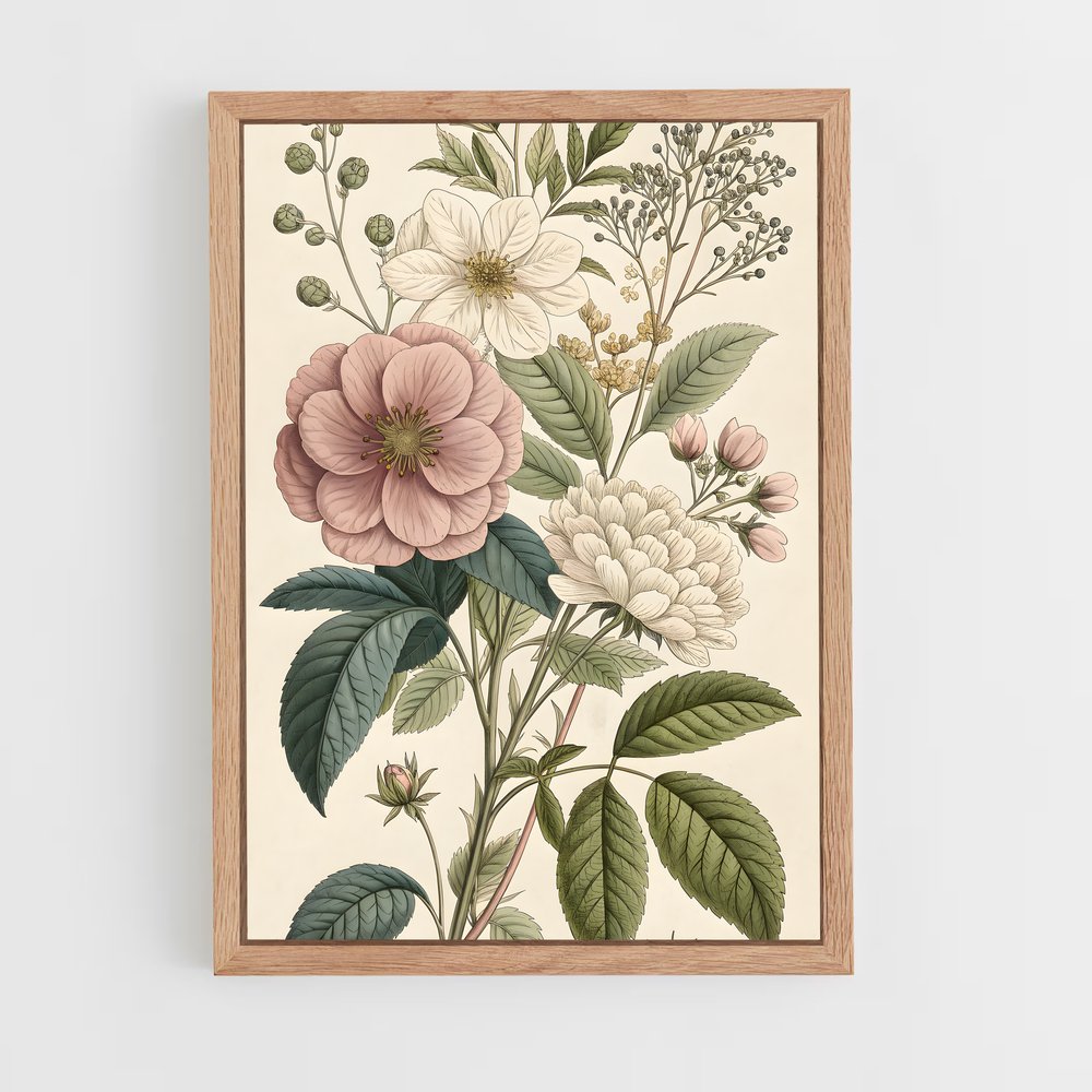 ap-botanical-3 cadre Bois clair