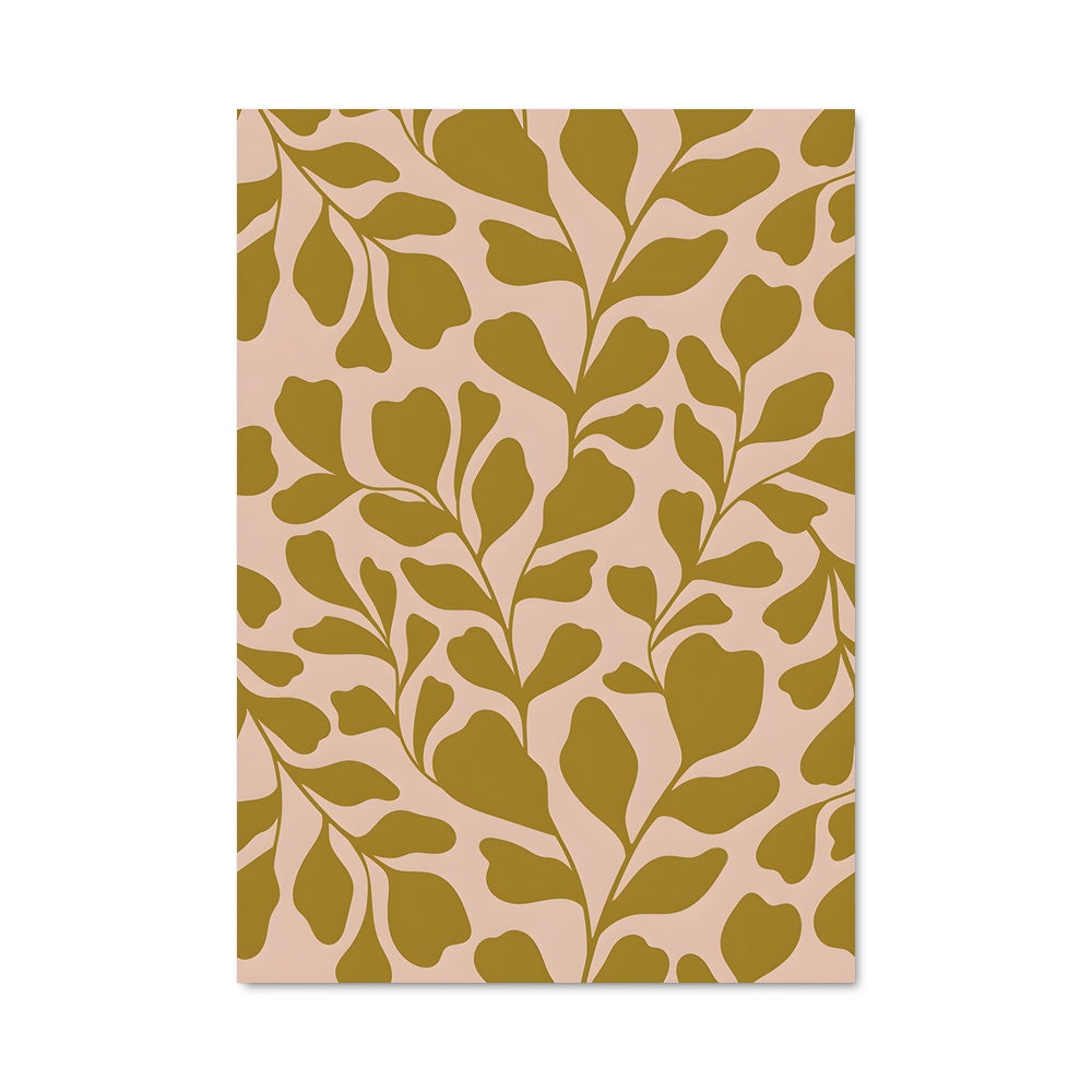 Poster Feuilles Enchantées