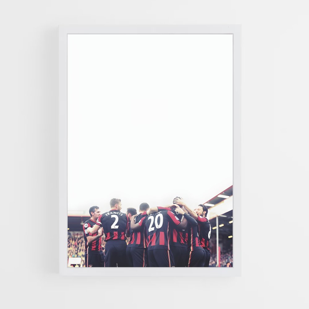 ap-bournemouth afc-12 cadre Blanc