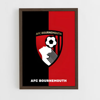 ap-bournemouth afc-14 cadre Bois foncé