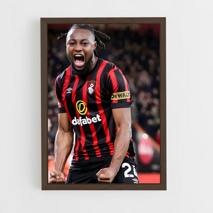 ap-bournemouth afc-8 cadre Bois foncé