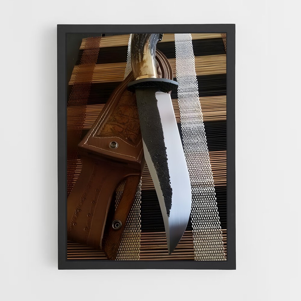 ap-bowie knife-1 cadre Noir