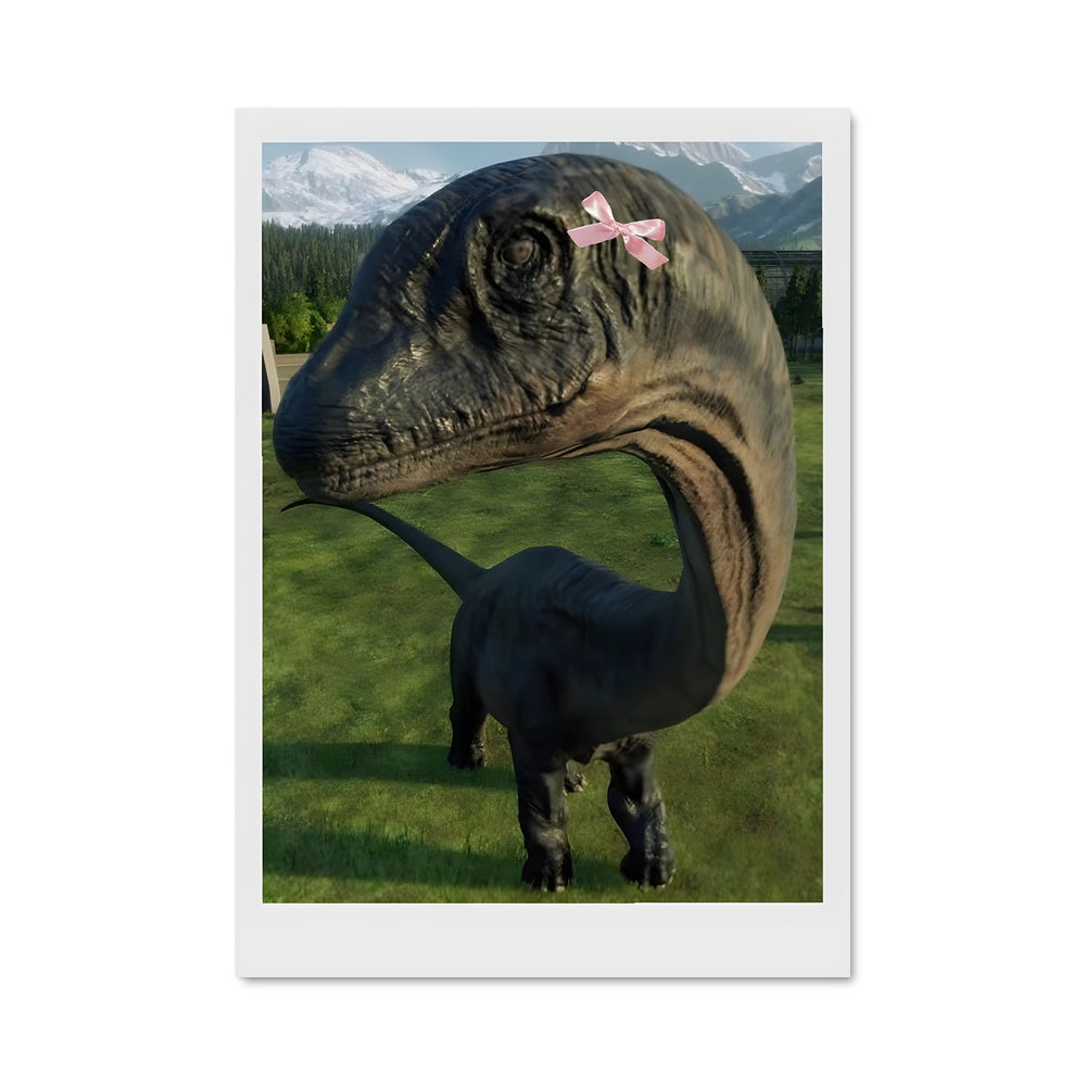 Poster Brachiosaurus Glamour