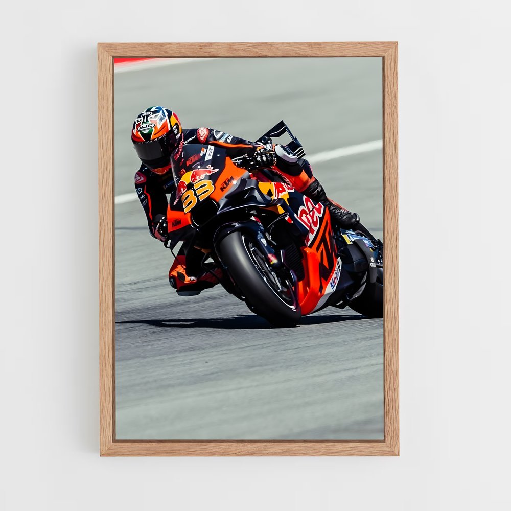 ap-brad binder-10 cadre Bois clair