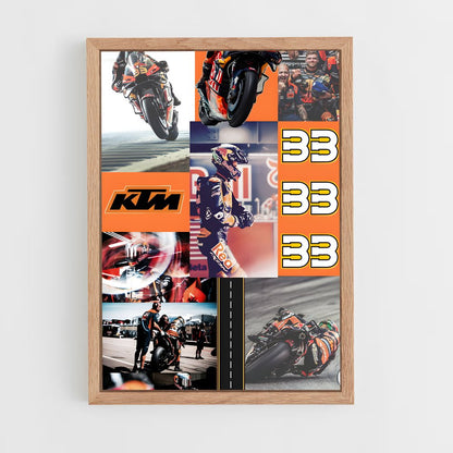 ap-brad binder-9 cadre Bois clair