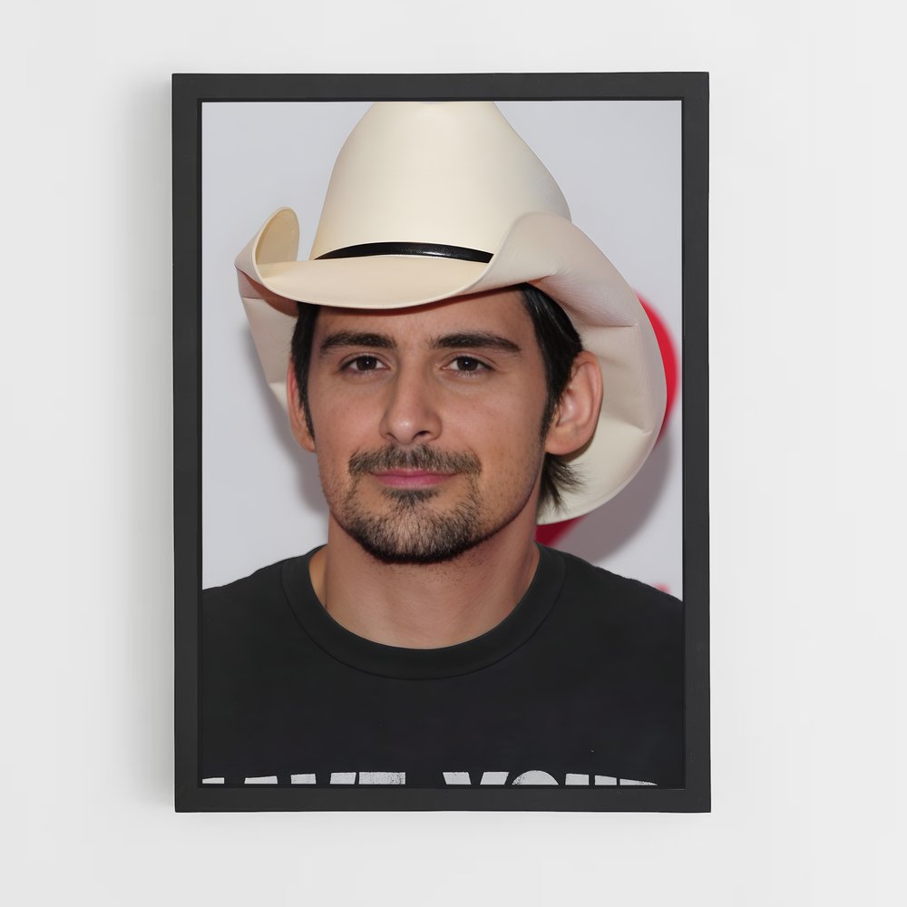 ap-brad paisley-1 cadre Noir