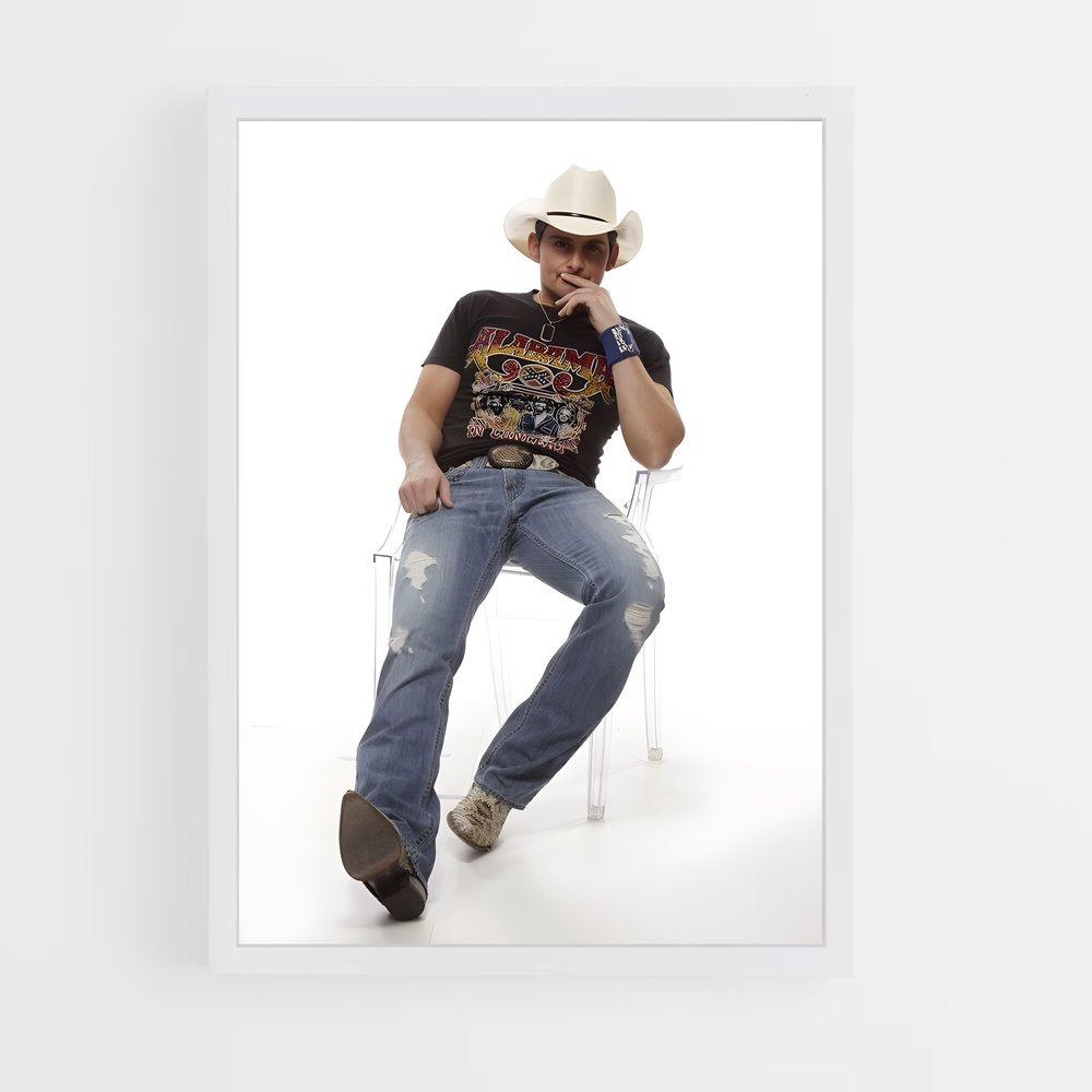 ap-brad paisley-2 cadre Blanc