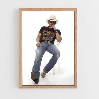 ap-brad paisley-2 cadre Bois clair