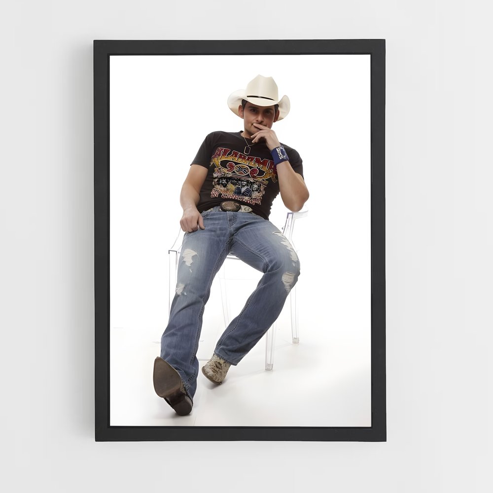 ap-brad paisley-2 cadre Noir