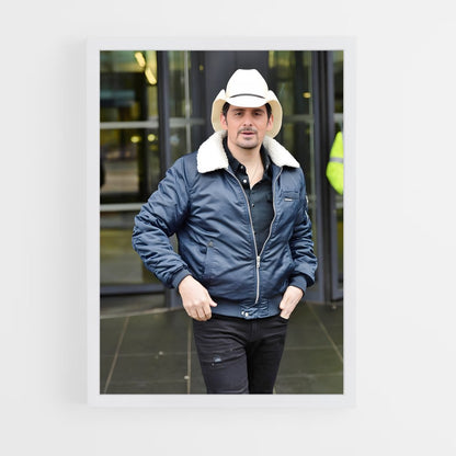 ap-brad paisley-3 cadre Blanc