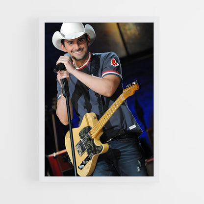 ap-brad paisley-5 cadre Blanc
