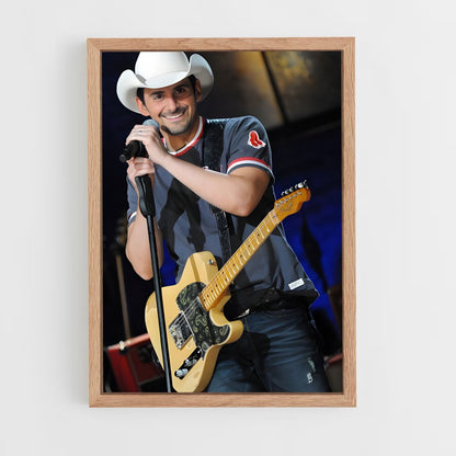ap-brad paisley-5 cadre Bois clair