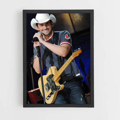 ap-brad paisley-5 cadre Noir