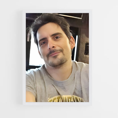 ap-brad paisley-6 cadre Blanc