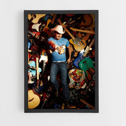 ap-brad paisley-7 cadre Noir