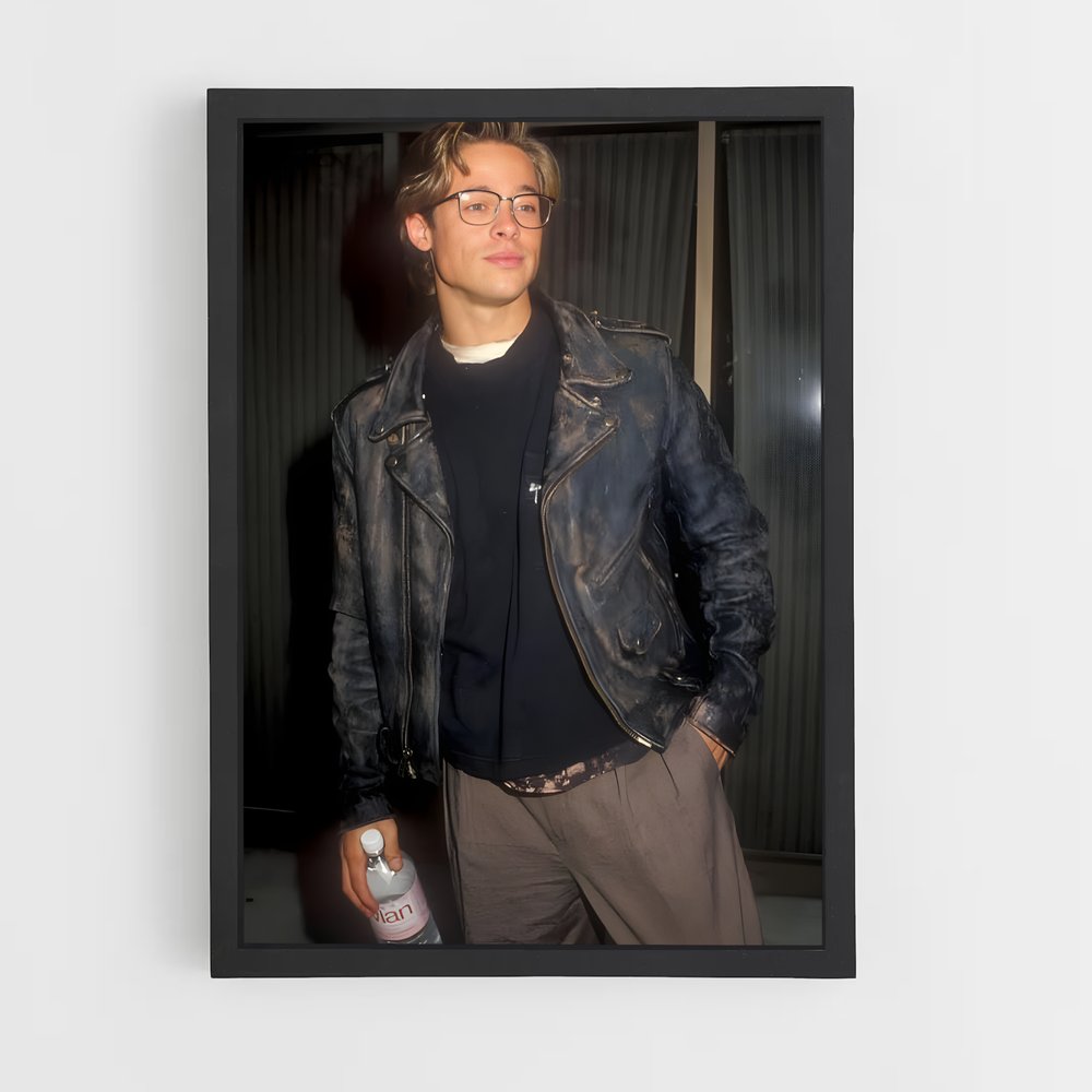 ap-brad pitt-8 cadre Noir