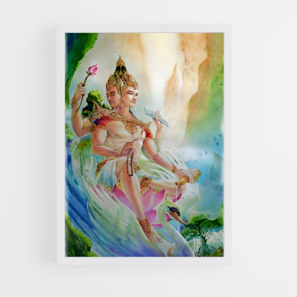 ap-brahma-6 cadre Blanc