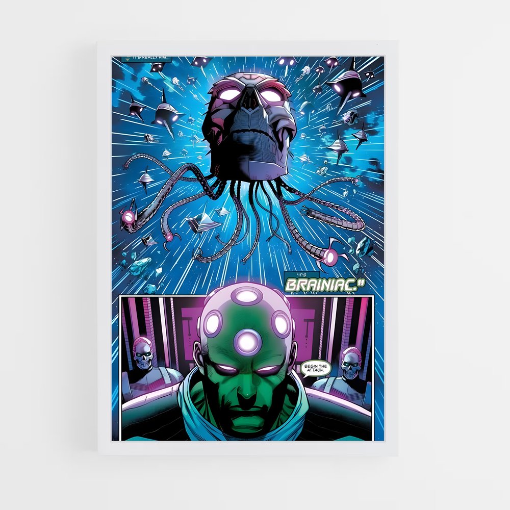 ap-brainiac-9 cadre Blanc
