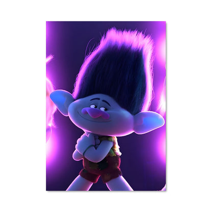 Poster Trolls Enchantés