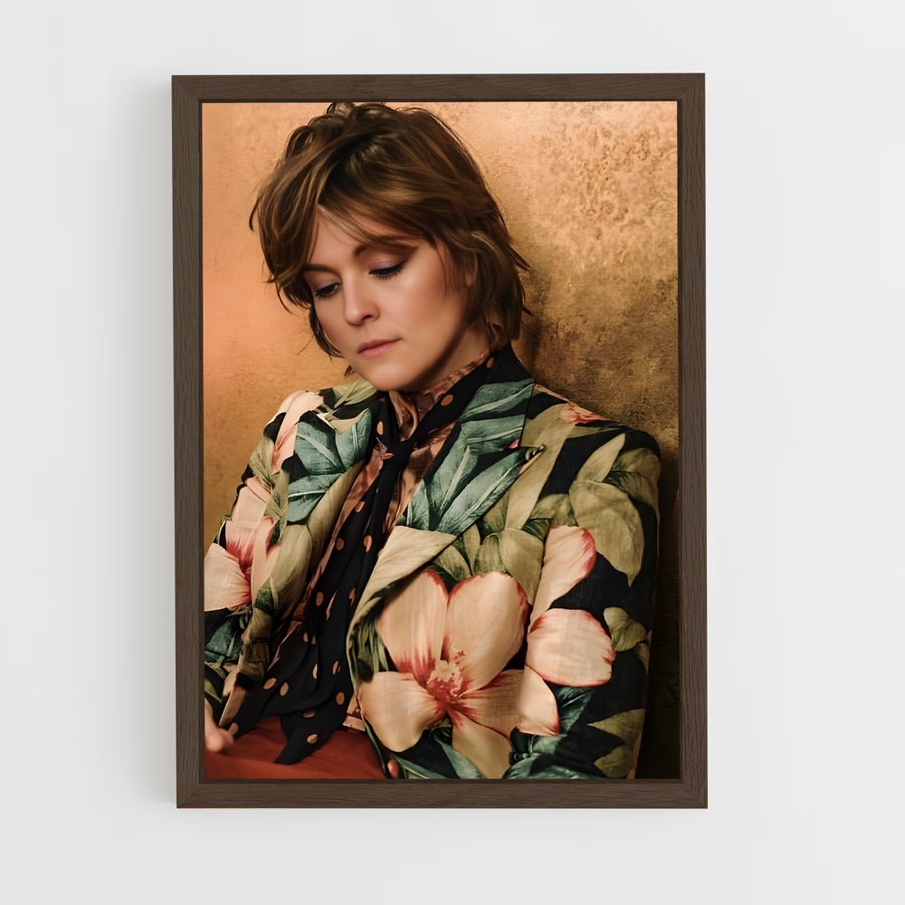 ap-brandi carlile-3 cadre Bois foncé